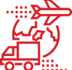Pickup and shipping icon
